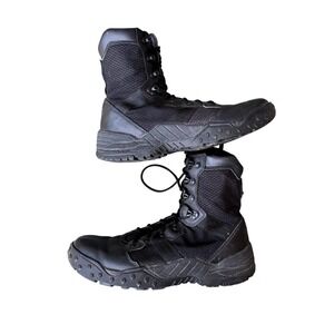 Danner Scorch Side Zip 8" Black Tactical Boots Mens 13 Leather Military 25732